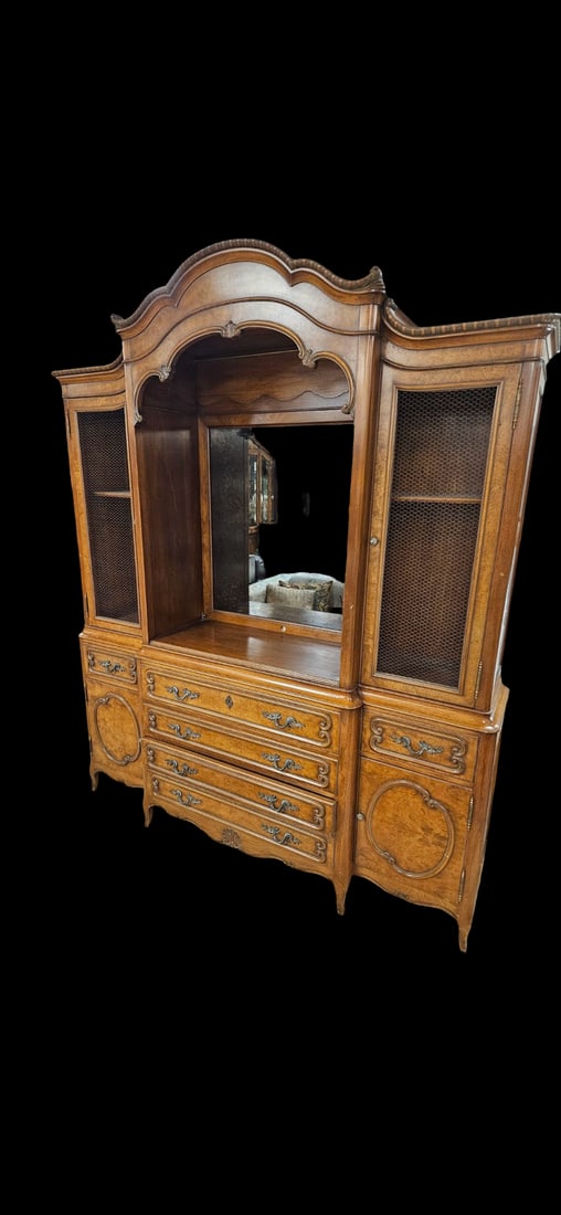 French Provincial Style Breakfront Cabin (1 of 10)