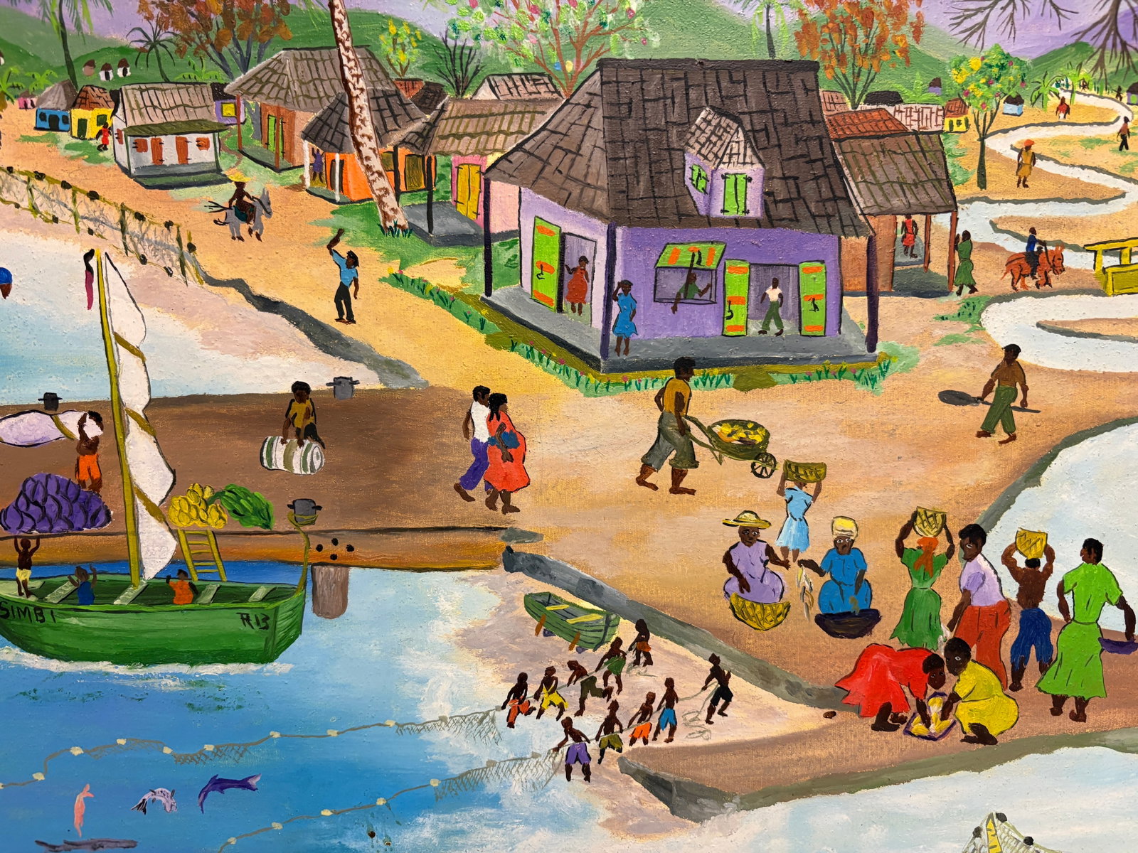 Ricko Cormier- "Haitian Harbor" (1 of 4)