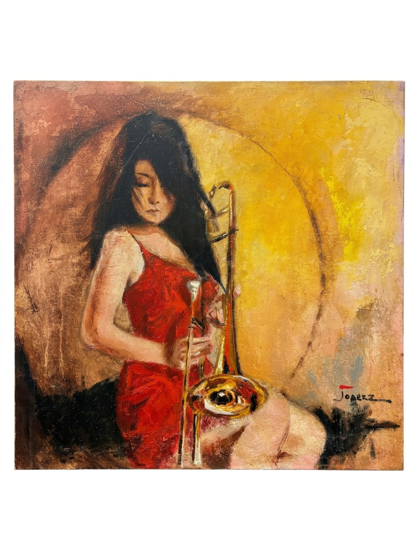 Joarez Filho Original Painting "Sabrina" (1 of 6)