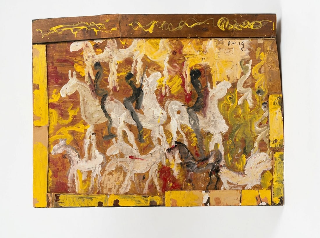 Purvis Young "Golden Horses" (1 of 6)