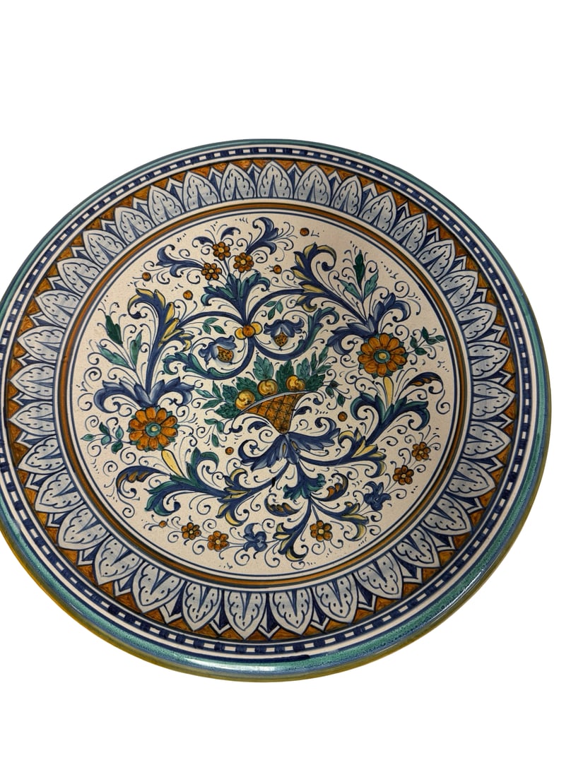 Sberna Deruta Italian Majolica Charger (1 of 5)