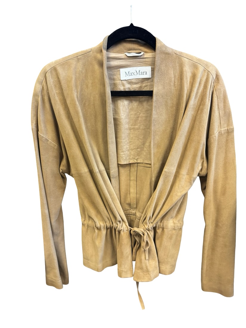 Max Mara Labeled Suede Style Jacket (1 of 3)