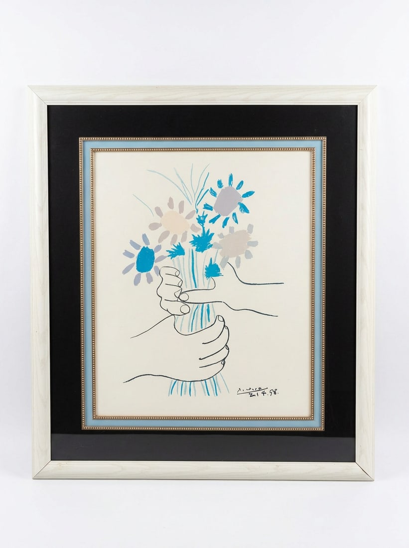 After Picasso "Bouquet of Peace" Litho (1 of 6)