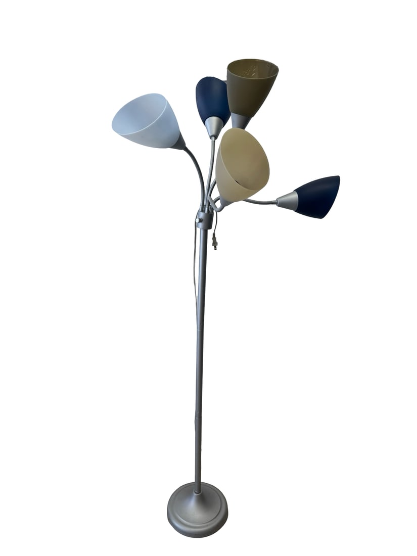 Multi-Head Adjustible Gooseneck Lamp (1 of 9)