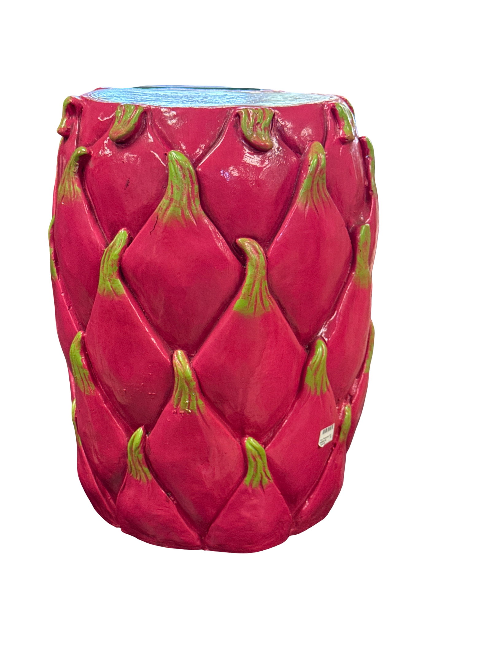 Dragon Fruit Inspired Resin Garden Stool (1 of 5)