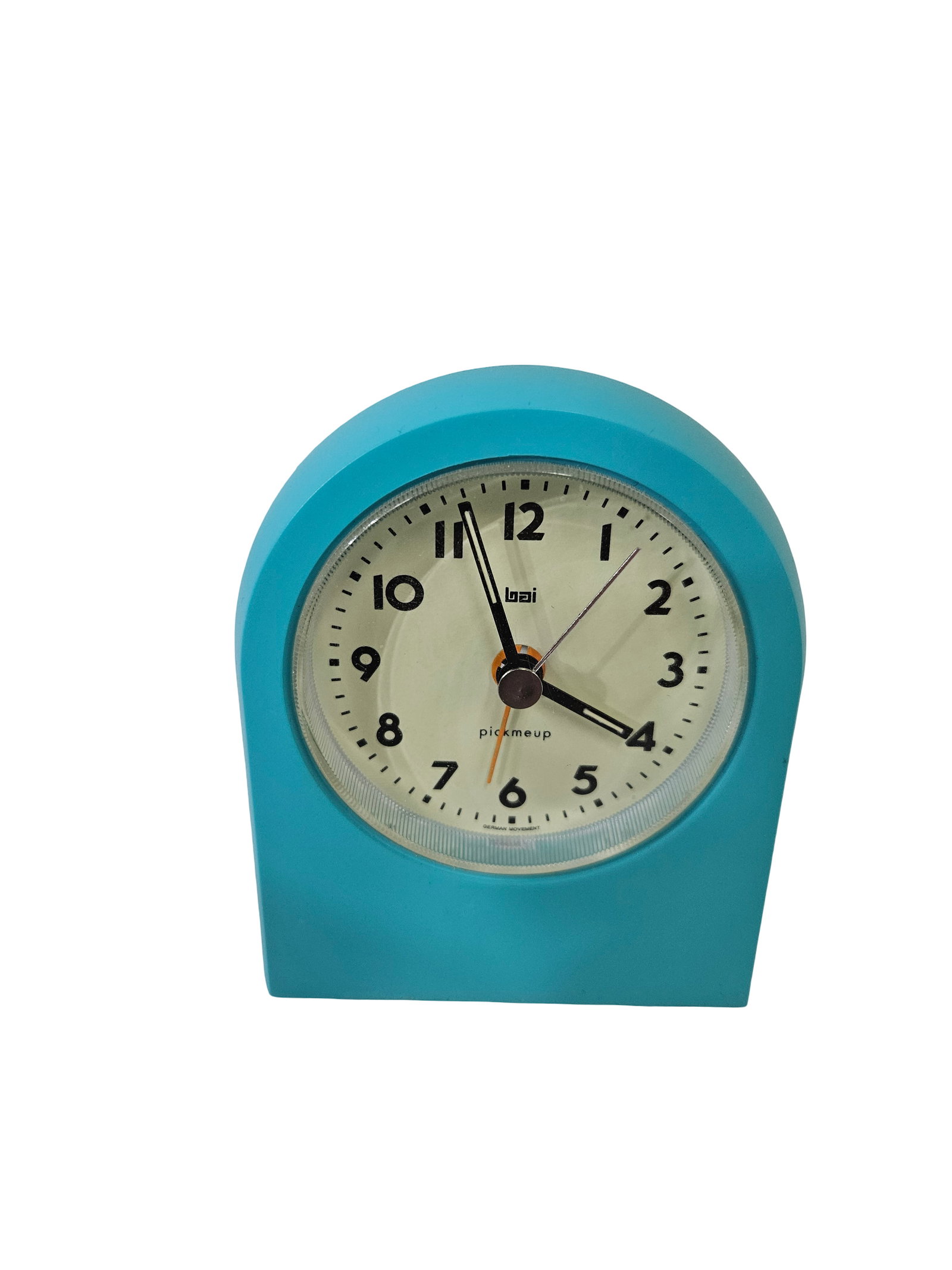 Bai Pickmeup Teal Plastic Alarm Clock (1 of 4)