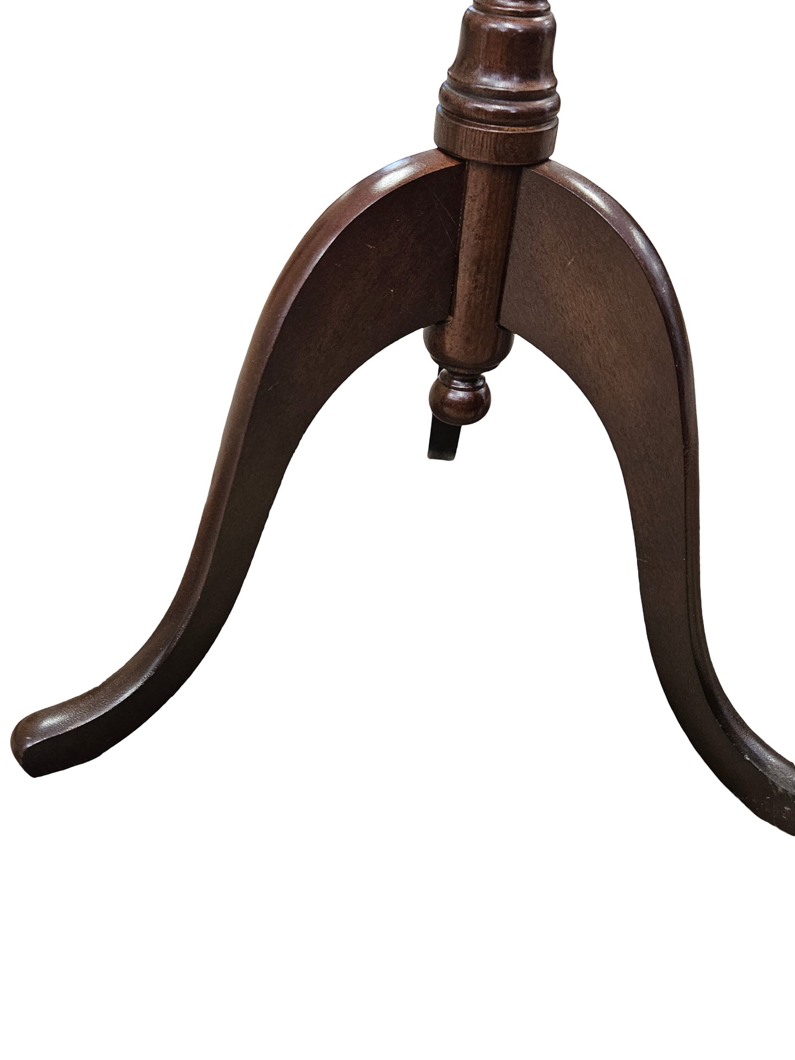 Neoclassical Style Leather Top Table - 5