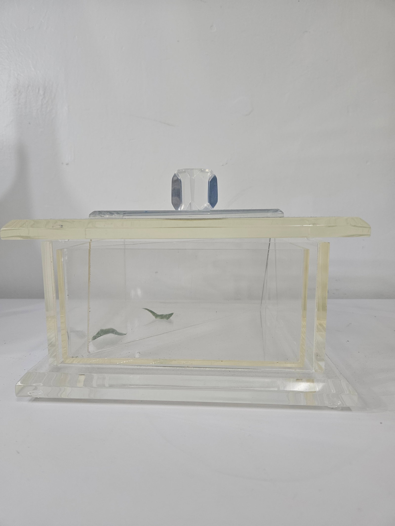 Two Mid-Century Lucite & Acrylic Boxes - 4