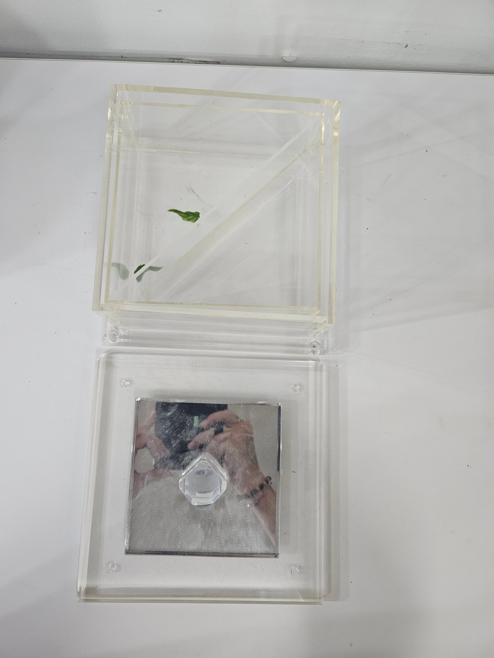 Two Mid-Century Lucite & Acrylic Boxes - 5