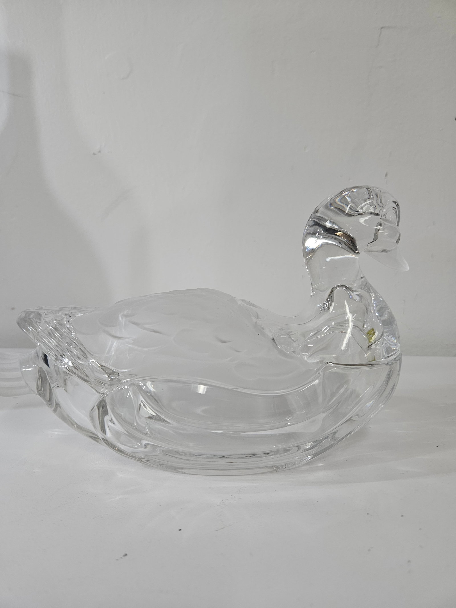 Glass Duck Covered Candy Dish (1 of 7)