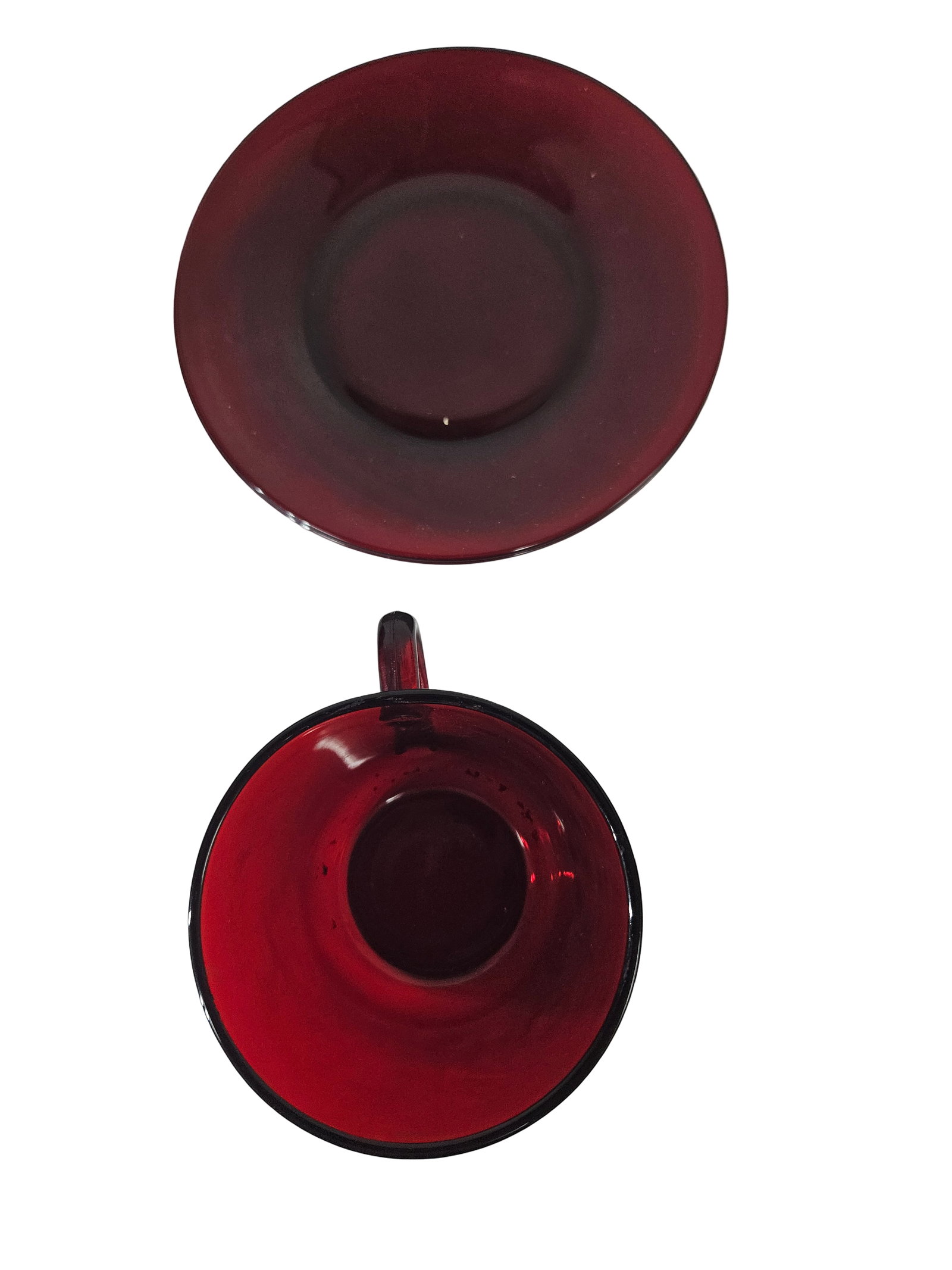18pc Ruby Red Glass Drinkware Set - 7