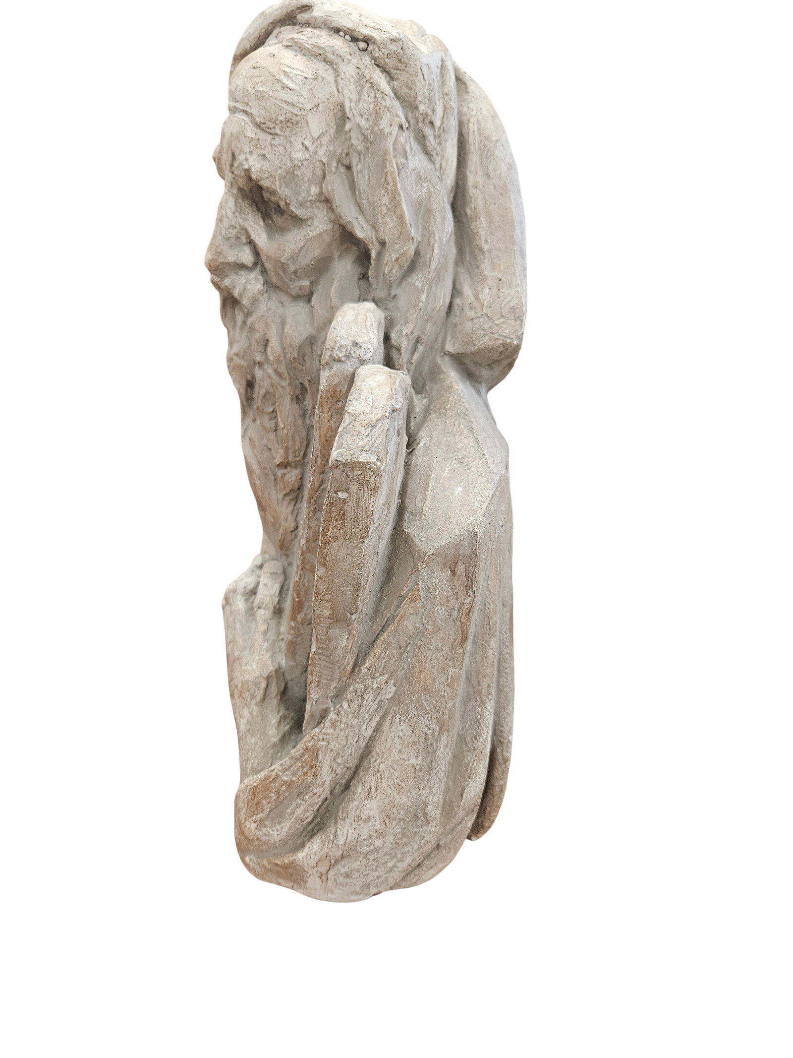 Vintage Moses with Ten Commandments Bust - 3