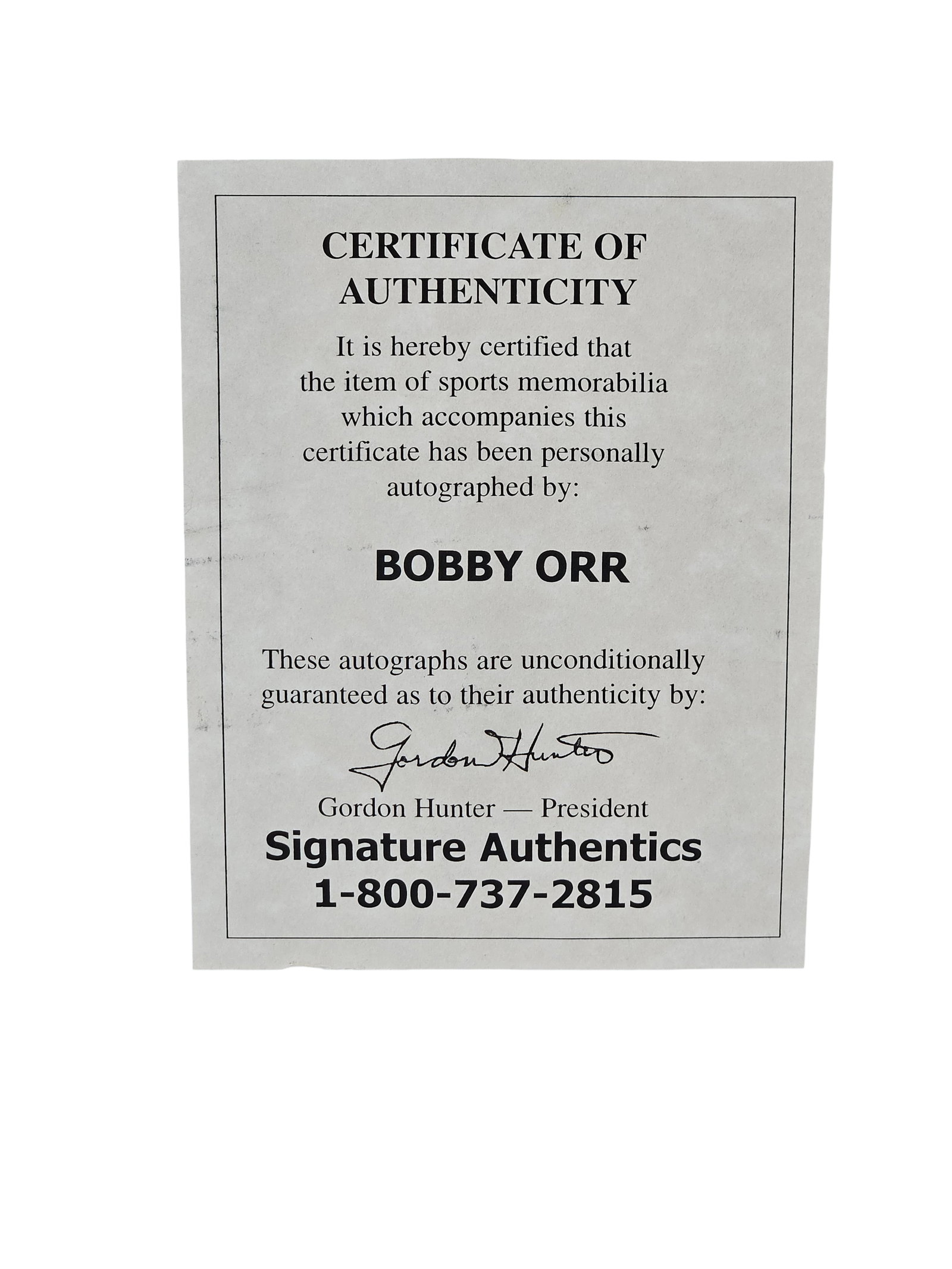 Team Canada Glory Framed Bobby Orr Set - 6