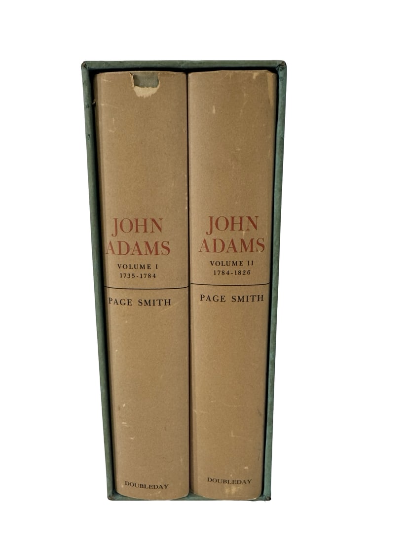 John Adams Biography by Page Smith 2 Vol (1 of 5)