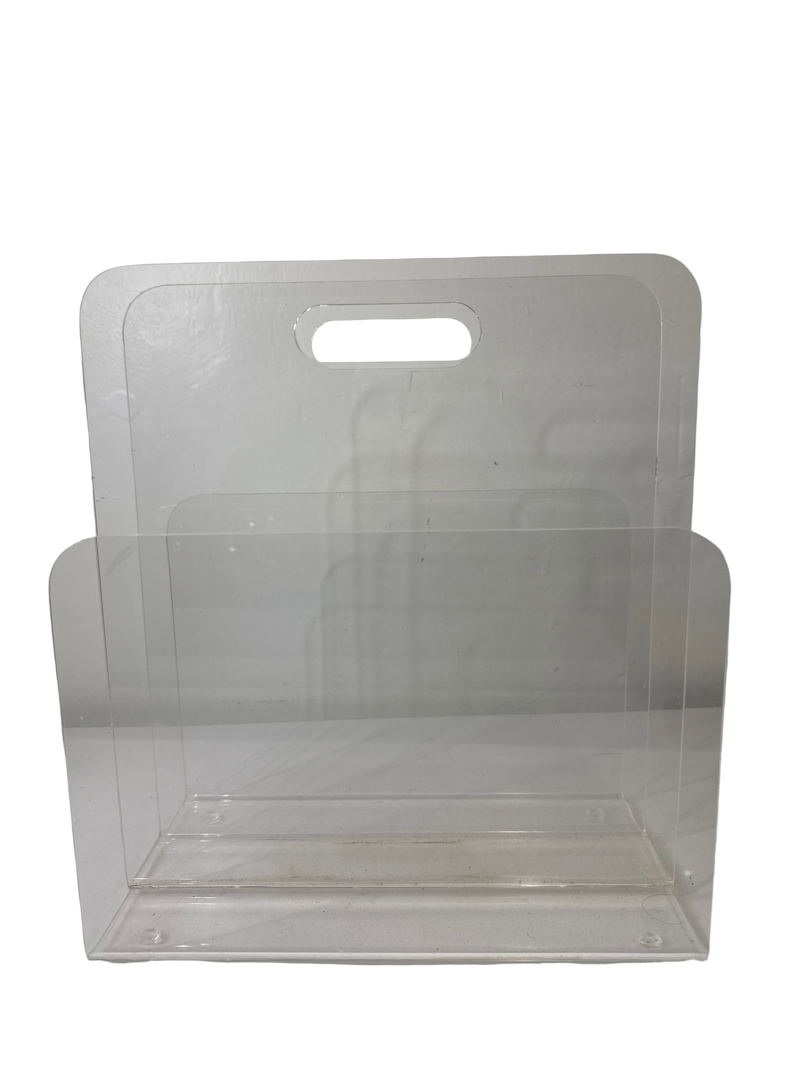 Mid-Century Style Clear Lucite Magazine (1 of 4)