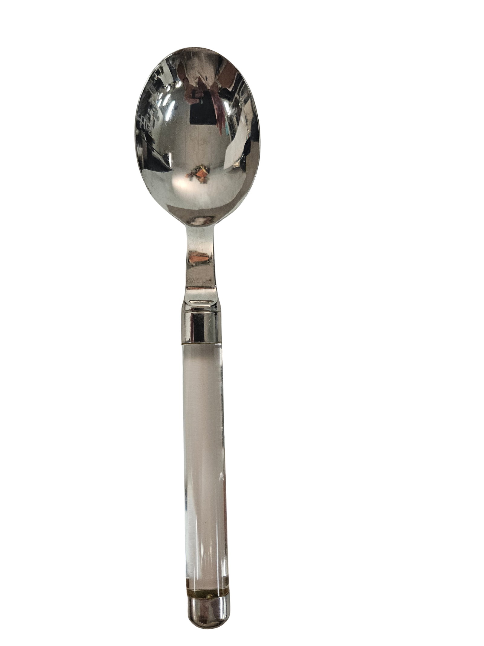 4pc Stainless Serving Set Lucite - 5