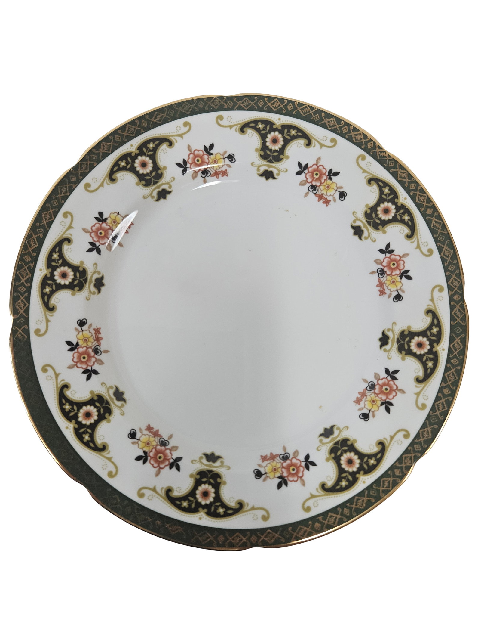 Assorted English Bone Plates - 4pc - 2