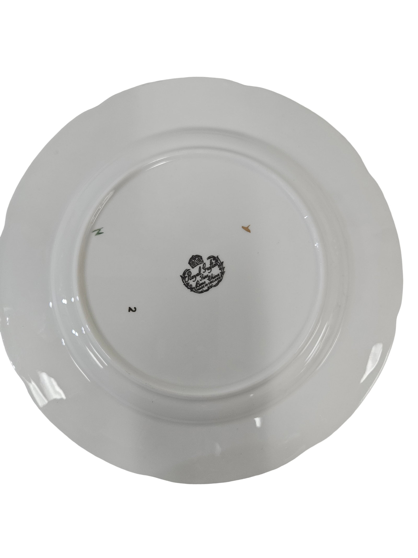 Assorted English Bone Plates - 4pc - 5