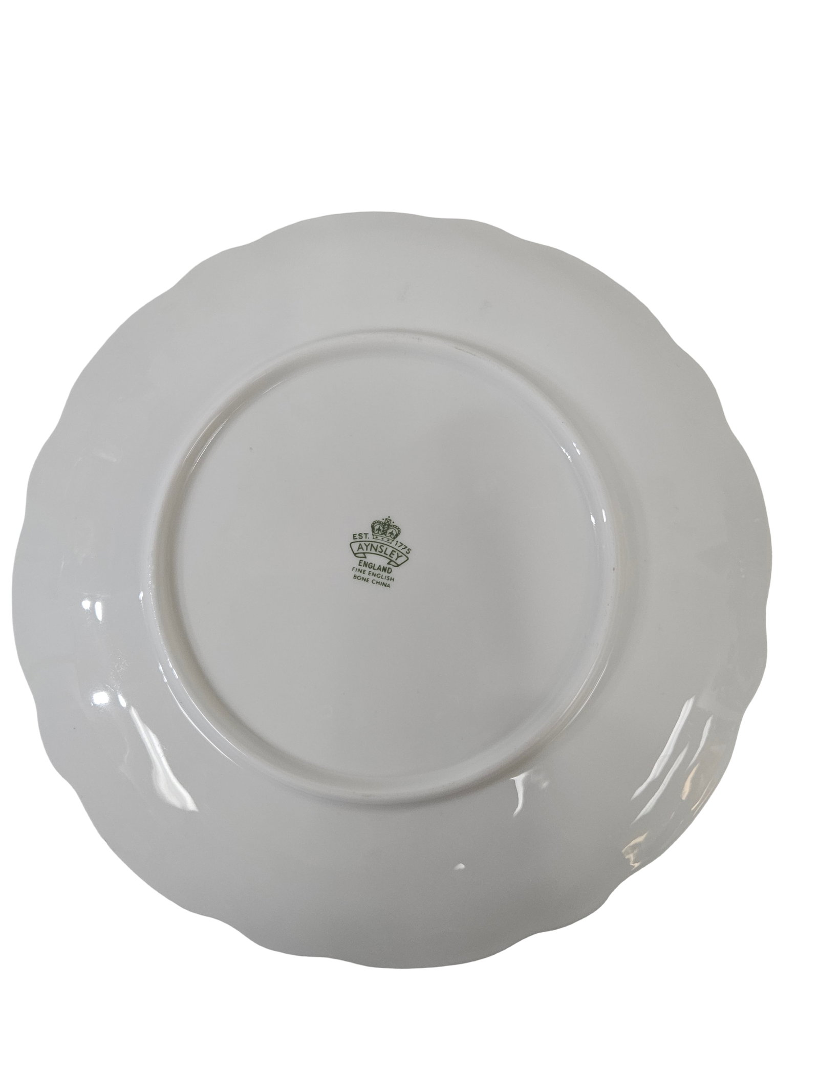 Assorted English Bone Plates - 4pc - 7