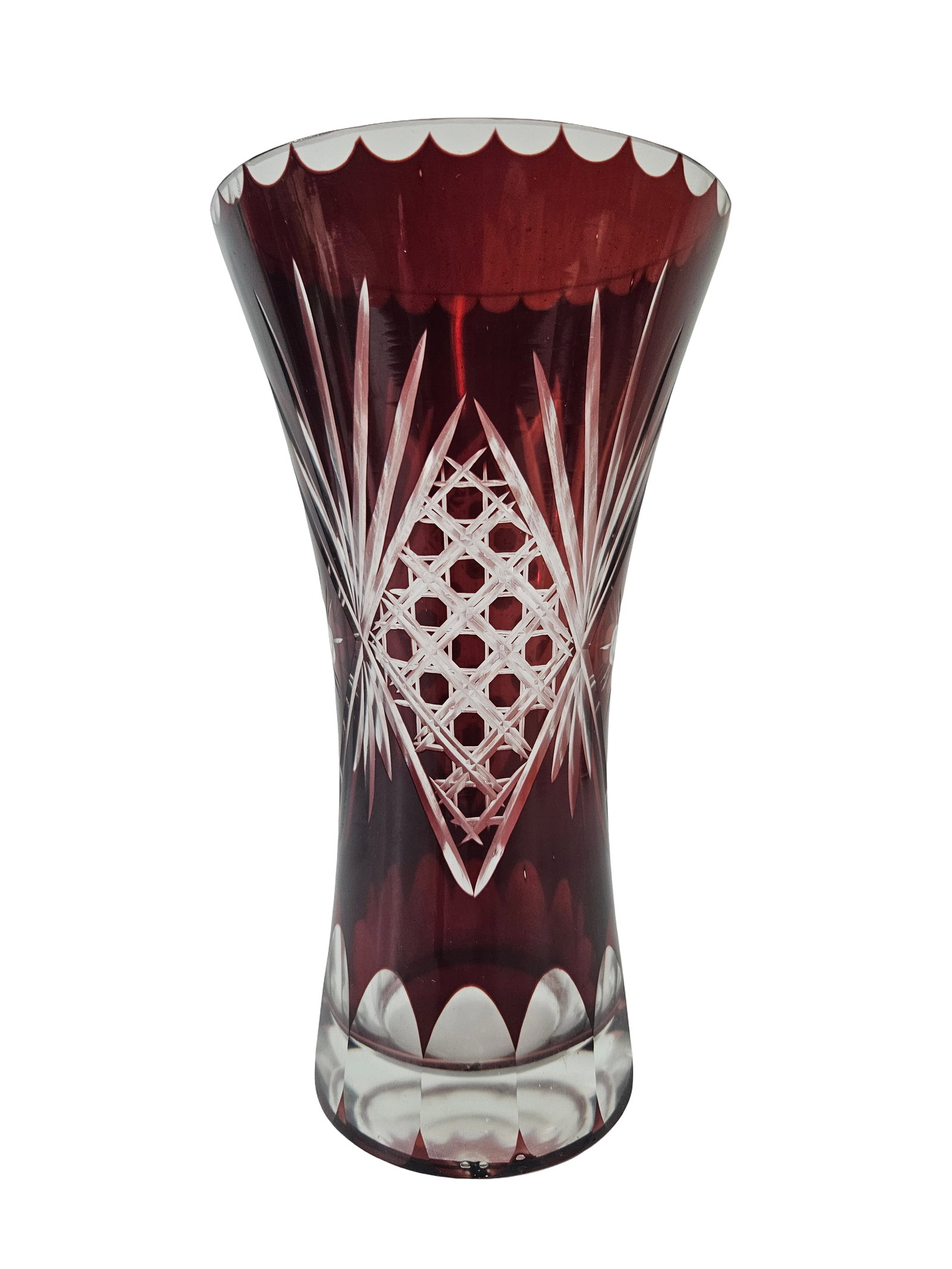 Bohemian Style Cranberry Cut to Clear (1 of 6)