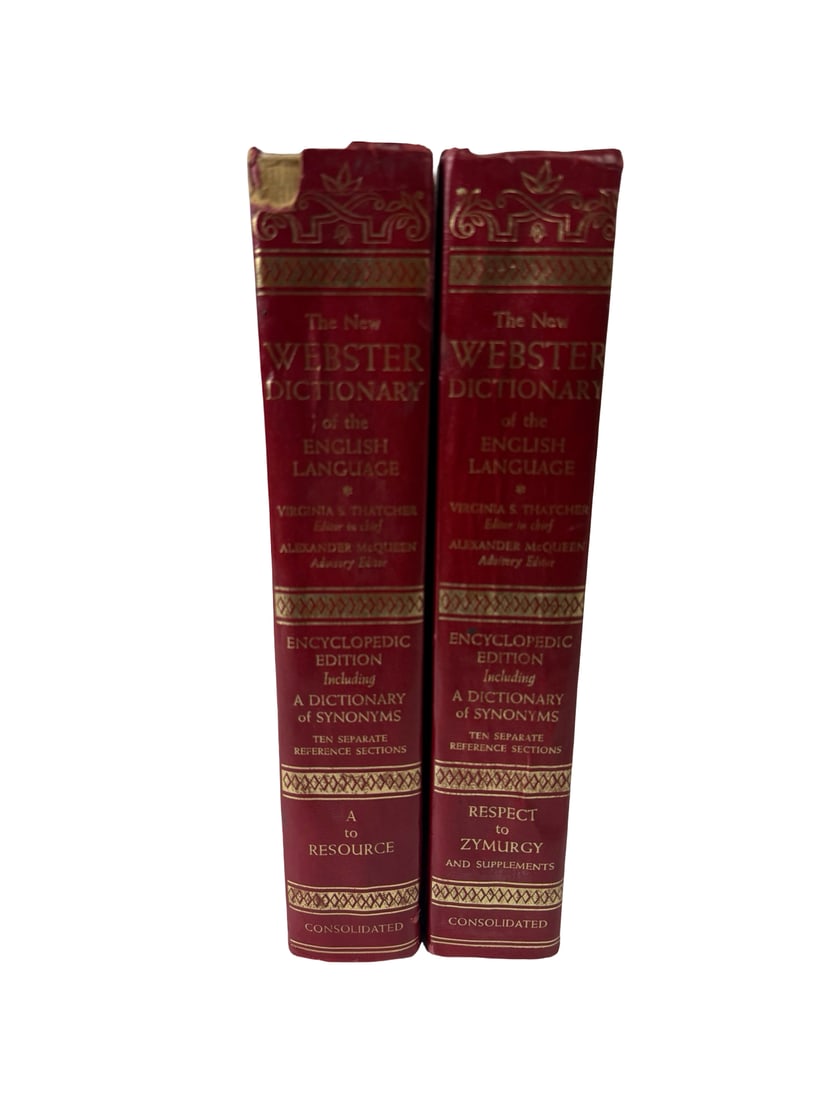 New Webster Dictionary 2-Volume Set - 2