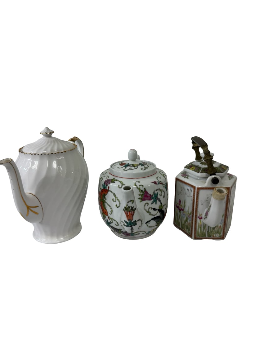 Three Assorted English and Chinese Pots (1 of 10)