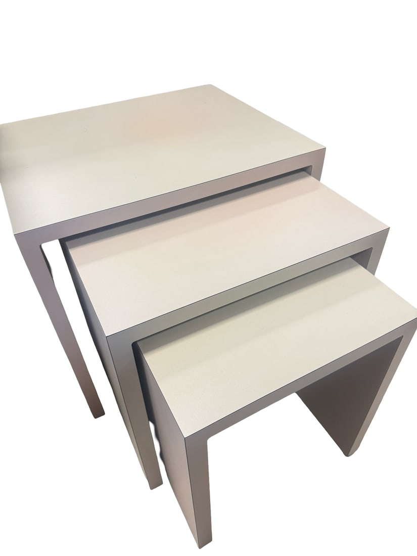 Modern Minimalist Nesting Table Set - 2