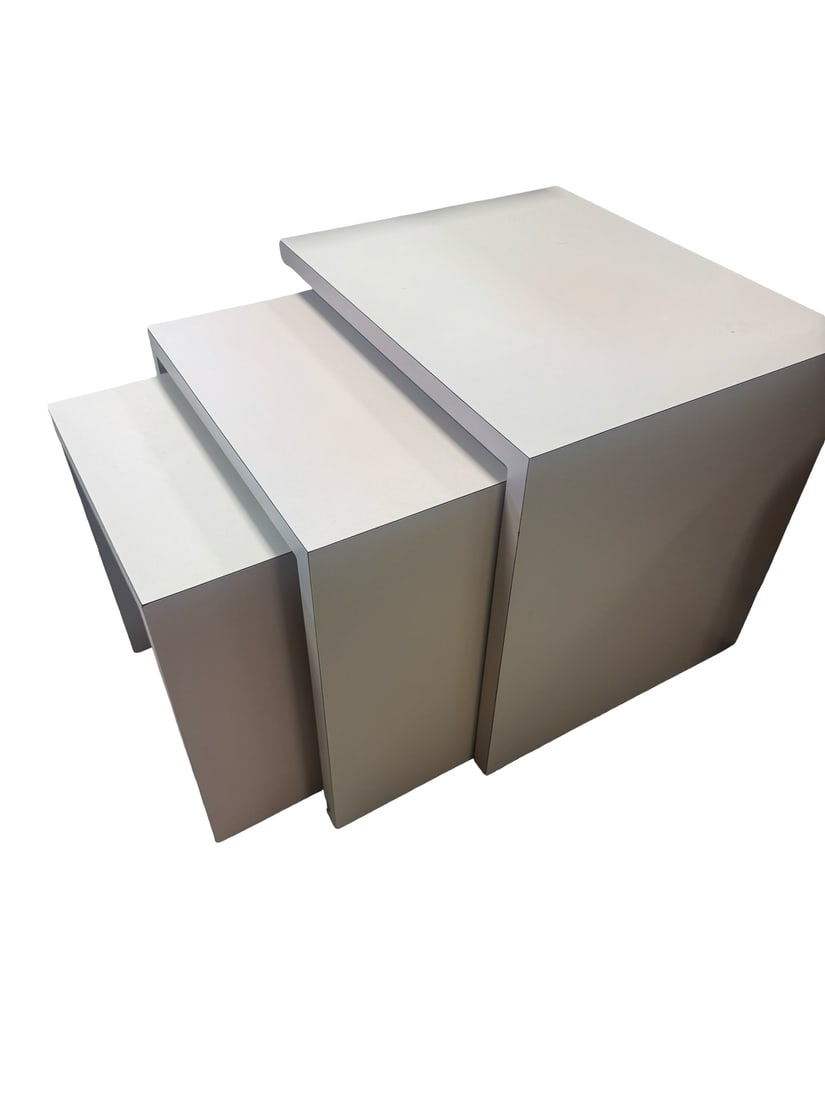 Modern Minimalist Nesting Table Set - 7