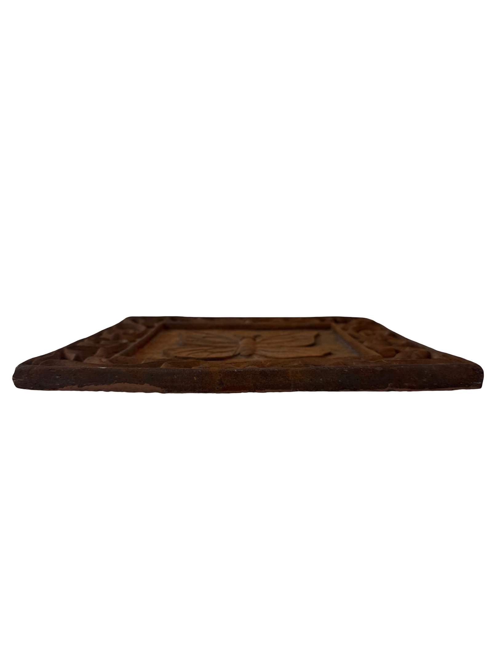 Rustic Butterfly Relief Wall Plaque - 4