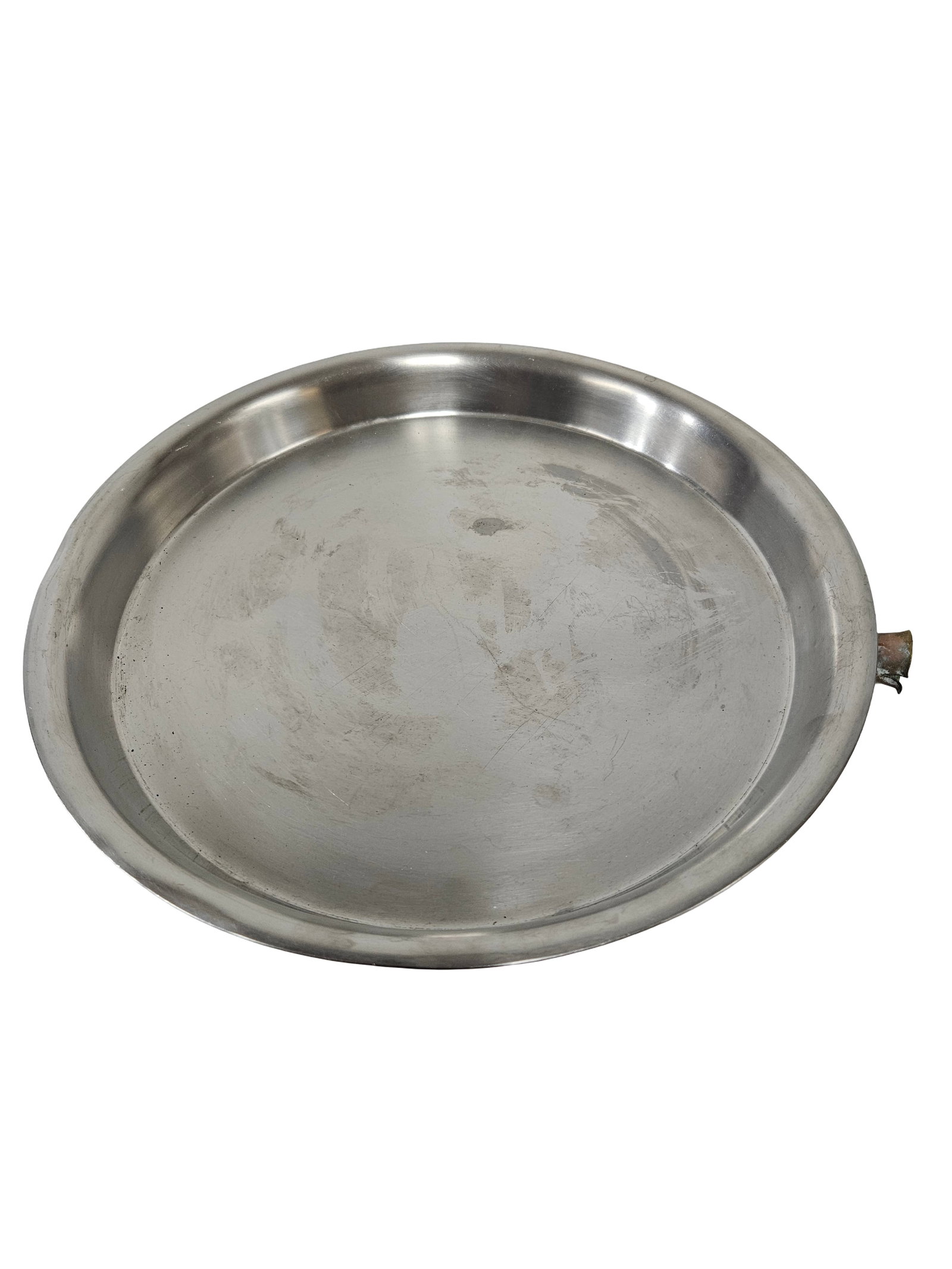 Vintage Large Tinned Copper Round Pan (1 of 4)