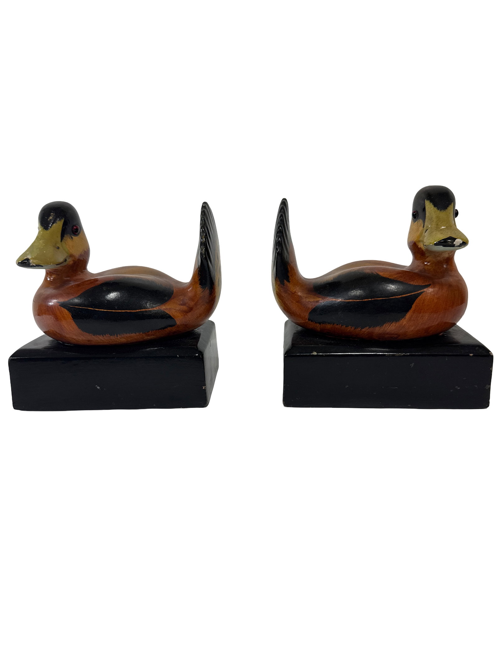 Mottahedeh Italian Duck Decoy Bookends (1 of 5)