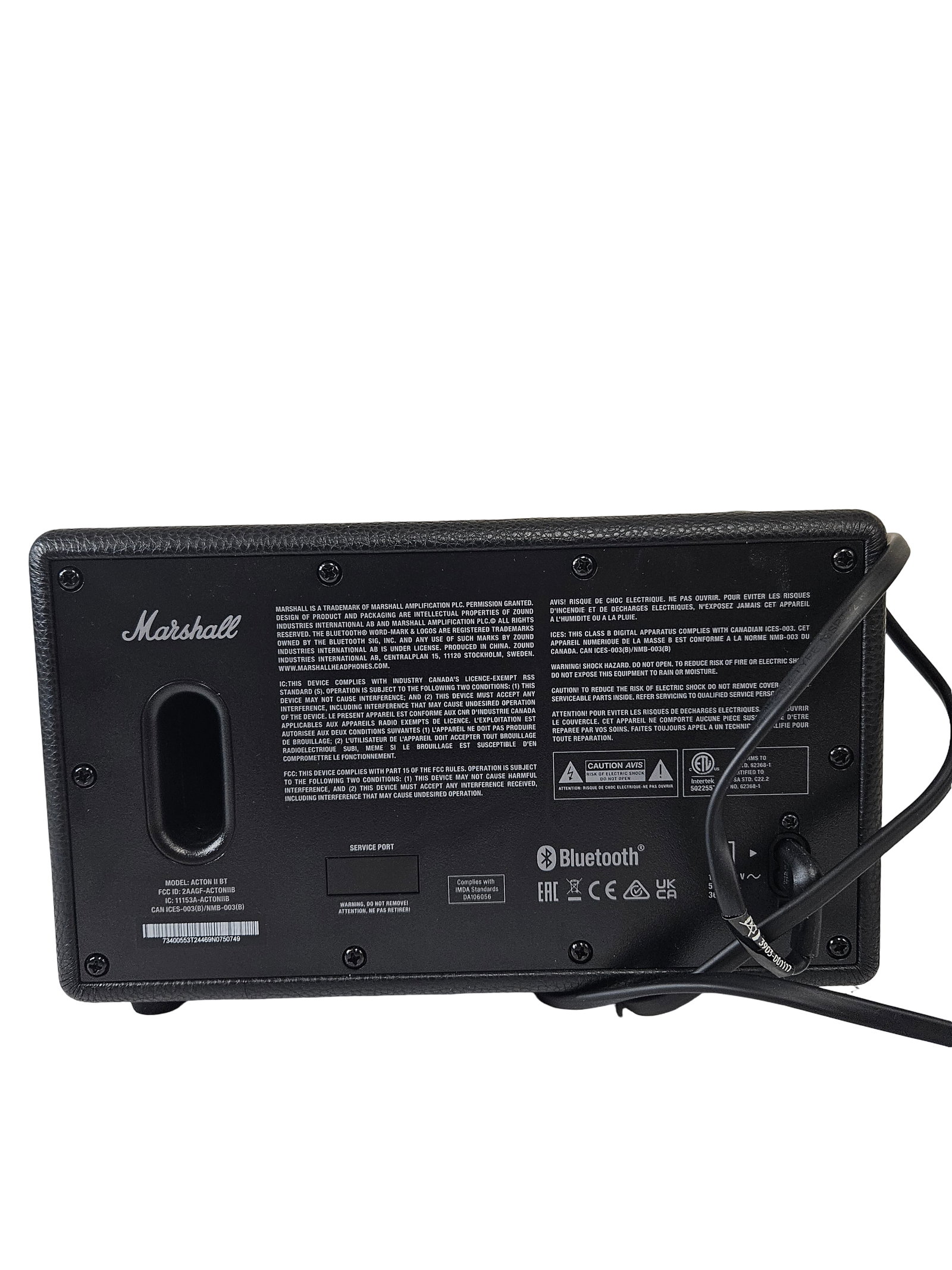 Marshall Acton II Bluetooth Speaker - 4