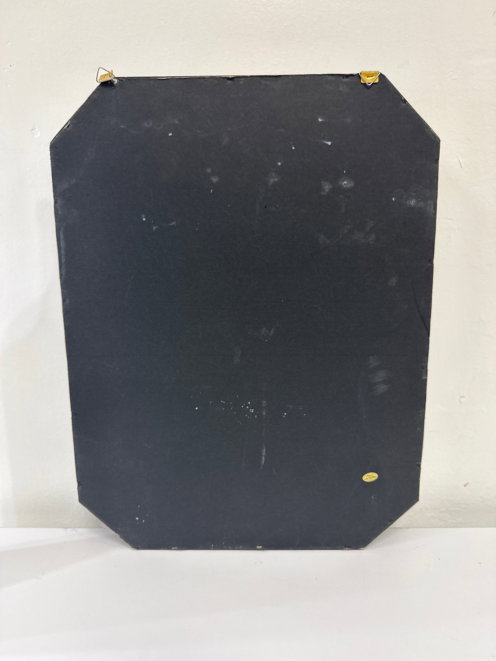 Octagonal Mirrored Wall Curio Cabinet - 4