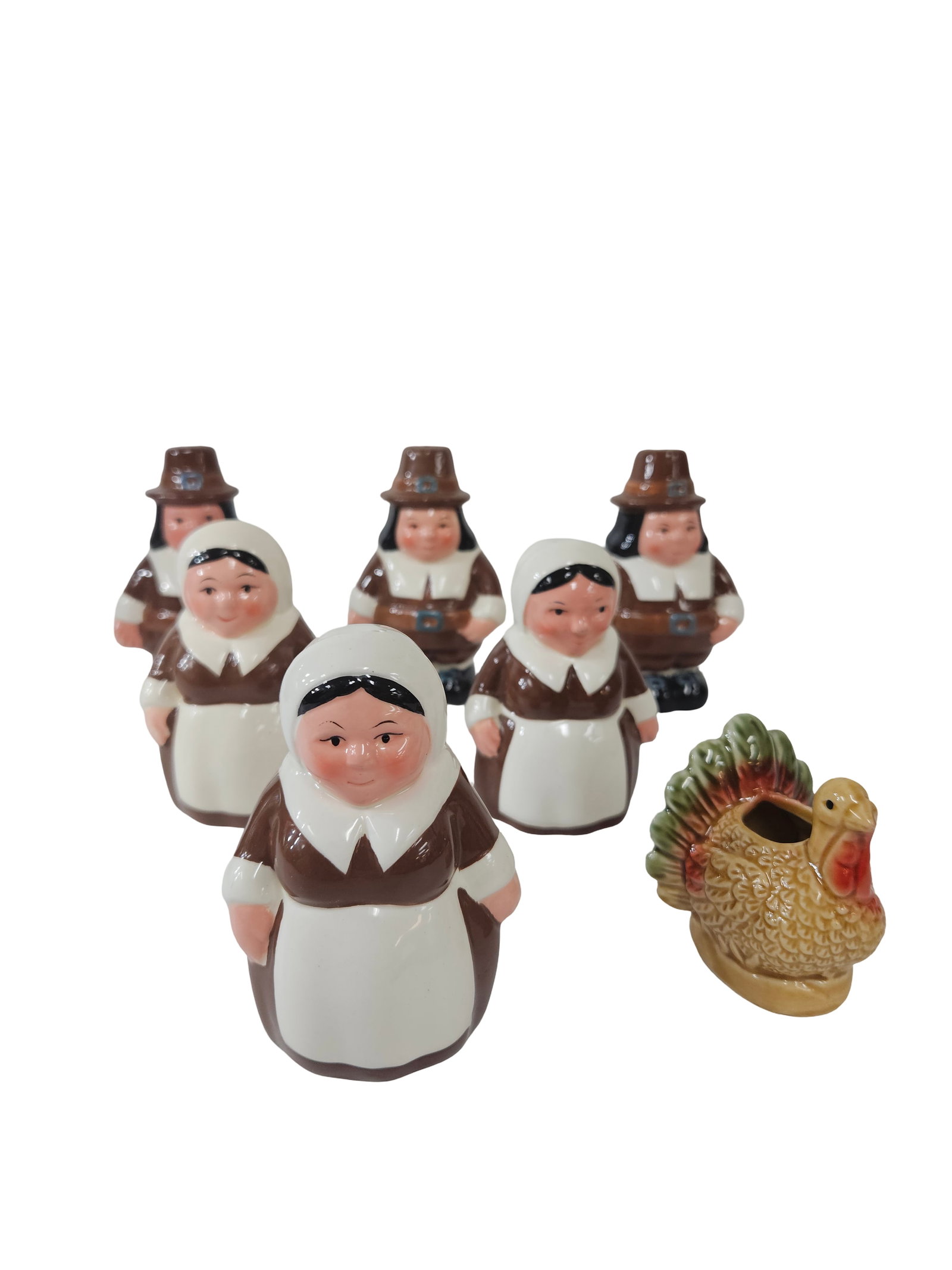 Pilgrim & Turkey Holiday Shaker Set (1 of 7)