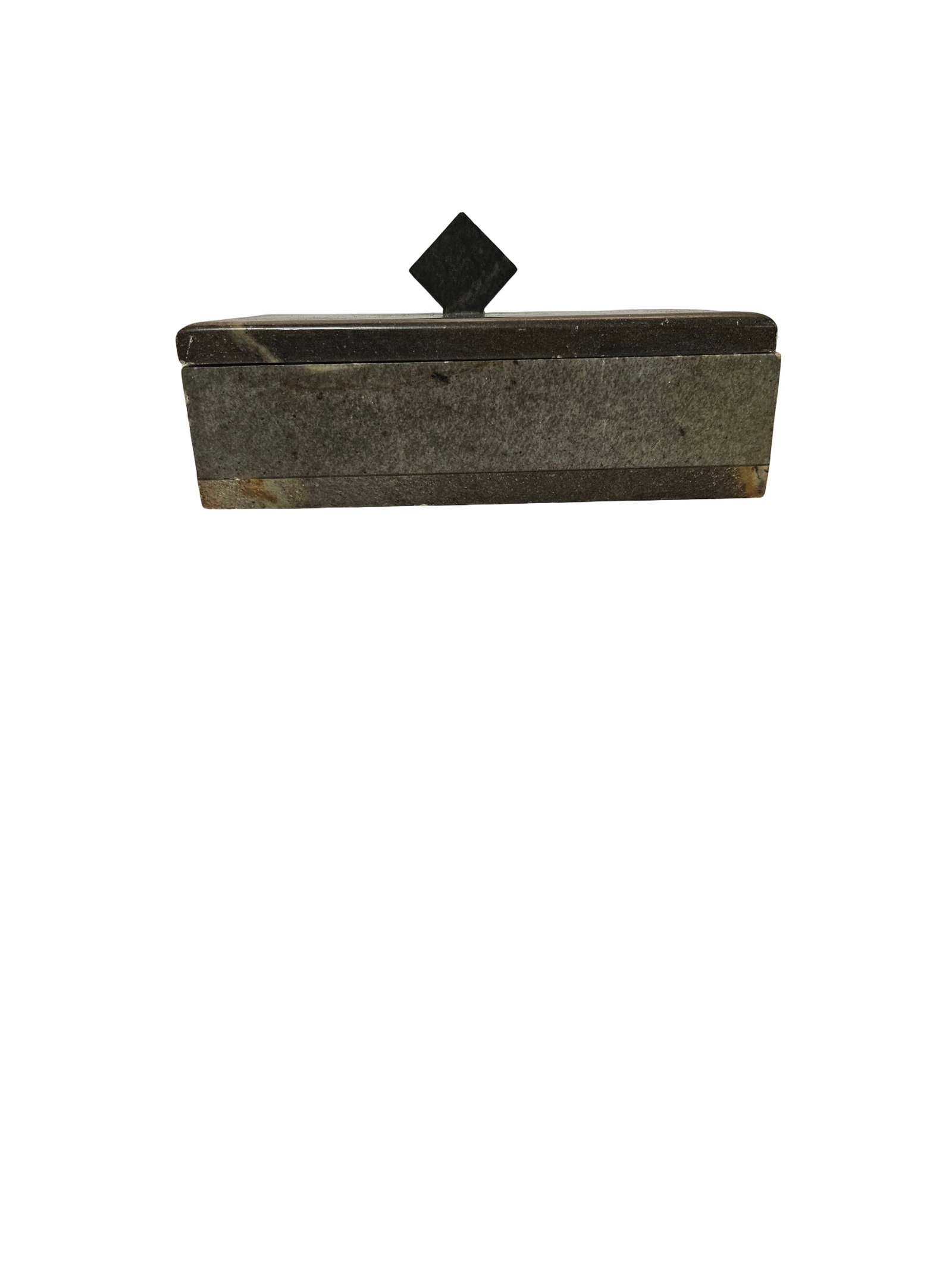 Vintage Carved Stone Dominoes in Box (1 of 8)