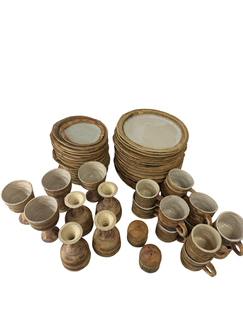 Brutalist Style Studio Pottery Service (1 of 12)
