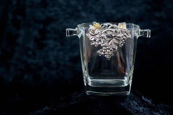 Arthur Court Design Silver Overlay Wine Chiller: Arthur Court Design of Silver Overlay Wine Chiller