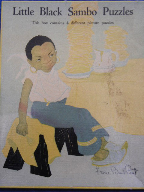 Little Black Sambo Puzzles Harter Publishing c : Harter Publishing Company Cleveland Ohio c 1931 USA H-109