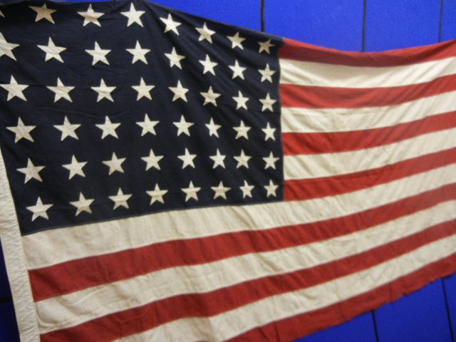 48 Star Antique American USA Flag: 48 Star Antique American USA Flag