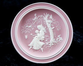 Franklin Porcelain Limited Edition Plate Moth: Franklin Porcelain Limited Edition Plate Mother's Day 1978
