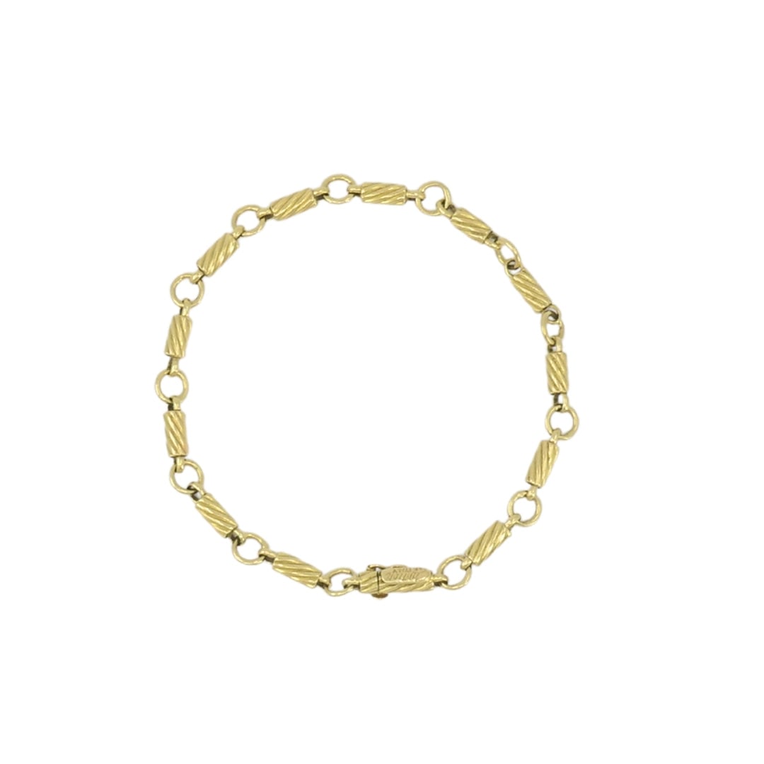Vintage Cartier 18k Gold Link Bracelet: Link Bracelet