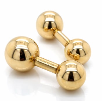 TIFFANY & CO. 14K Yellow Gold Cufflinks (1 of 1)