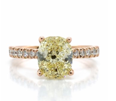 18K Rose Gold GIA Certified 1.51 Ct. Diamond Ring (1 of 1)