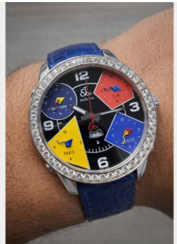 JACOB & CO. Stainless Steel Five-time Zone Watch (1 of 1)