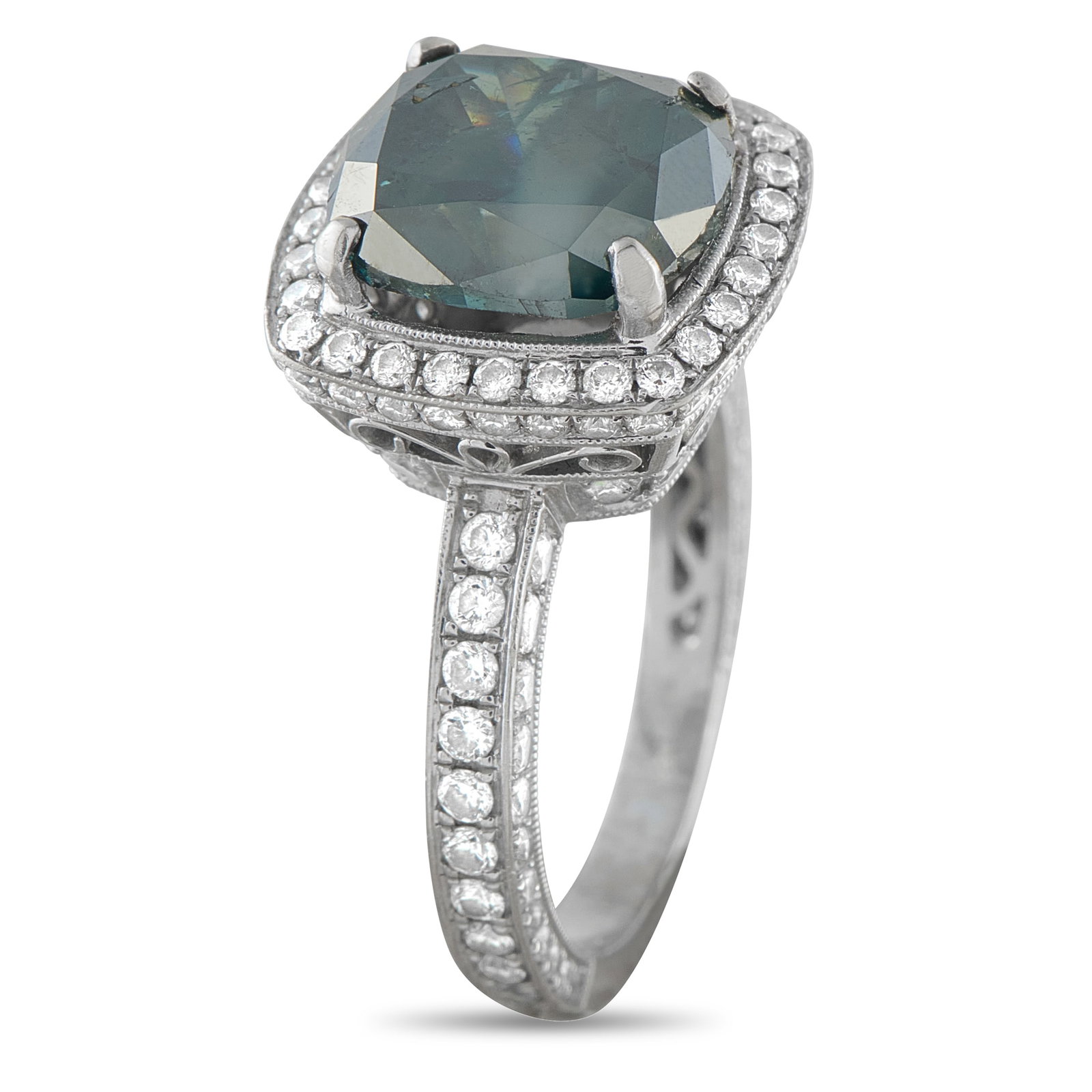 18K White Gold 1.20ct Diamond Ring MF49-031726 (1 of 1)