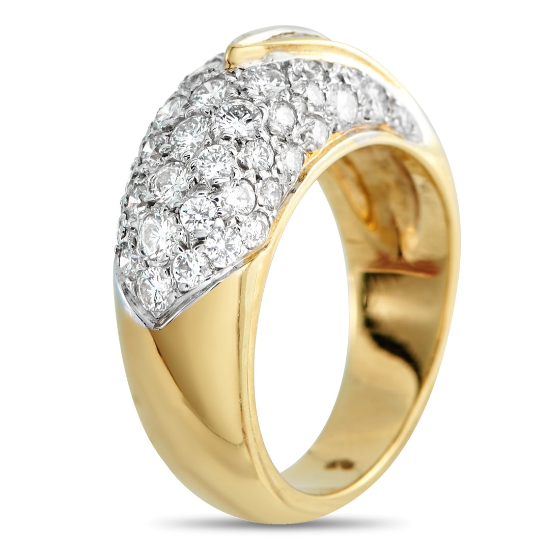 18K Yellow Gold 1.85ct Diamond Ring MF04-031726 (1 of 1)