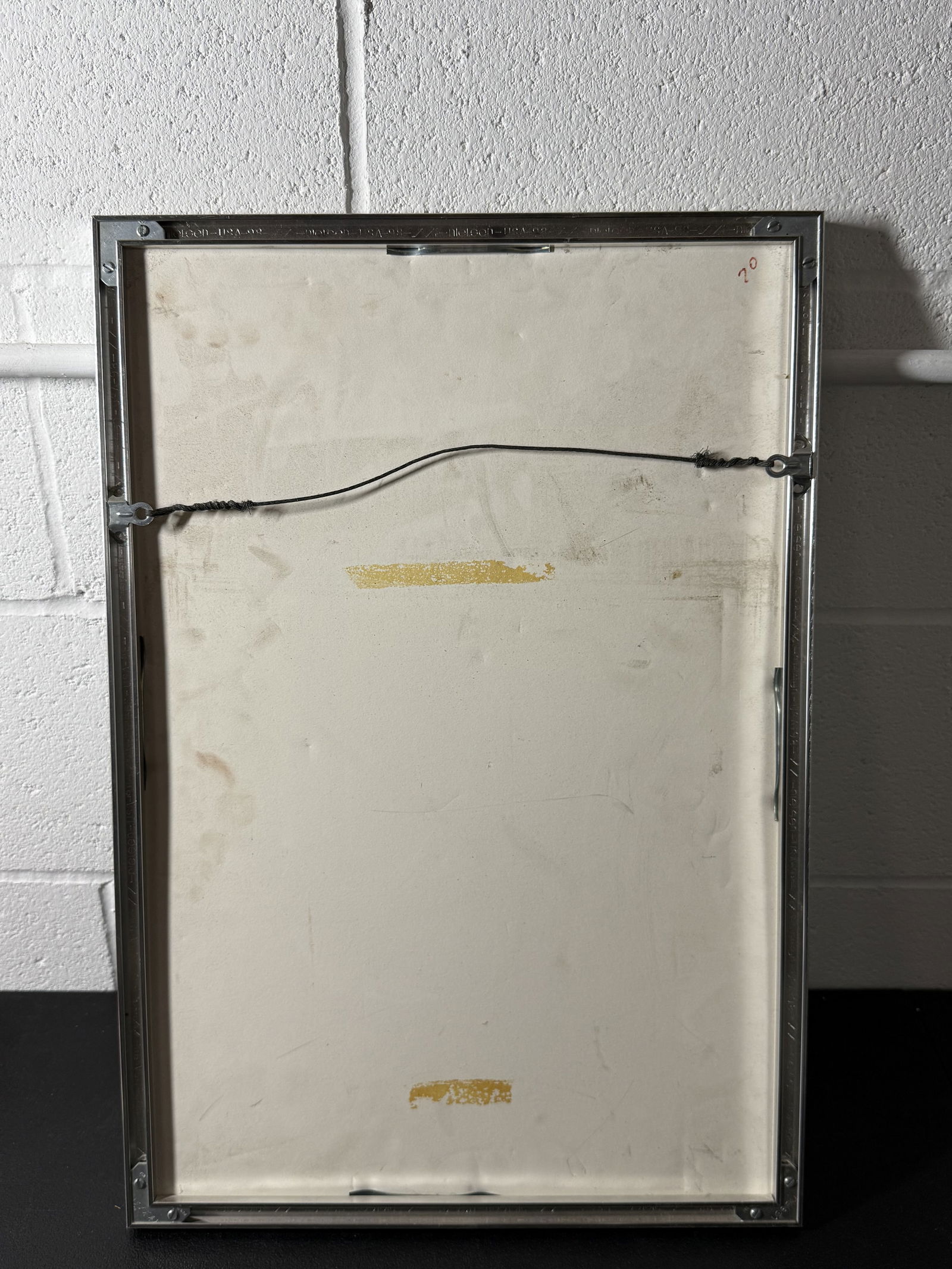 Modern Abstract Monoprint Signed - 3