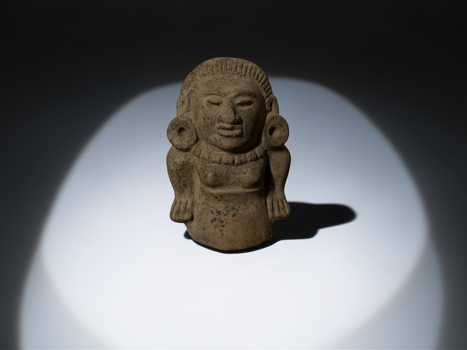 Pre Columbian Figurine Standing Female (1 of 2)