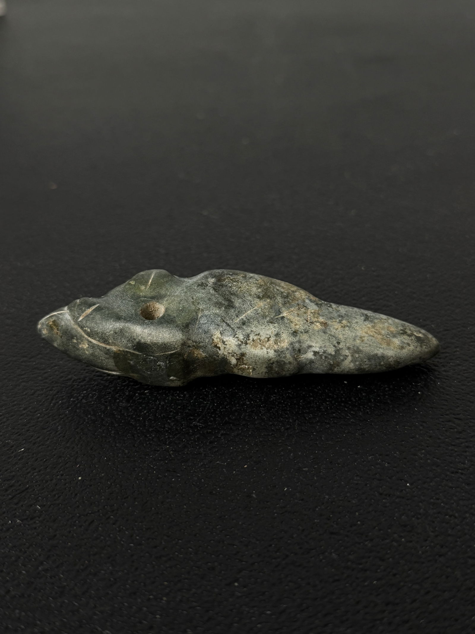 Pre-Columbian Stone Jade Effigy - 3