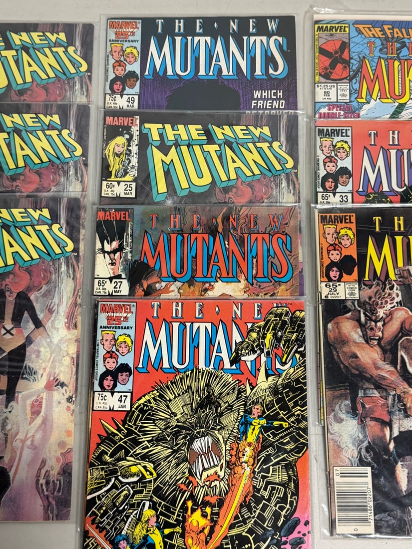 Marvel Comic Books Expanded New Mutants Lot (Multiple Issues) - 3